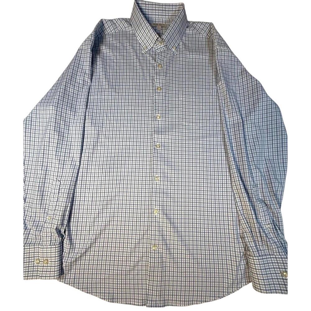 Peter Millar Men’s  Summer Comfort Long Sleeve Button Down XL